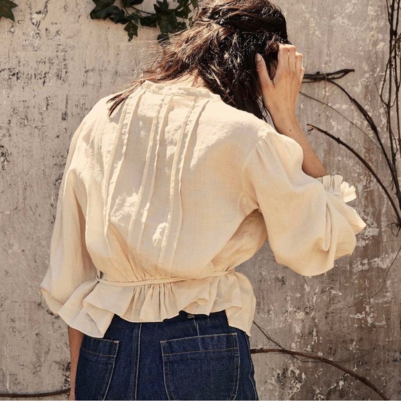 Doen Dôen Lillet Top Marble Sz XS NWOT - Picture 2 of 11